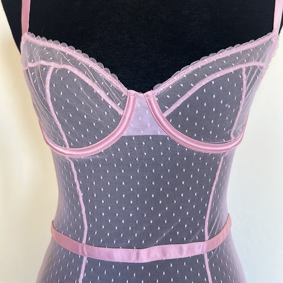 Victoria’s Secret Teddy/Corset Dress and Matching Thong - Picture 4 of 6